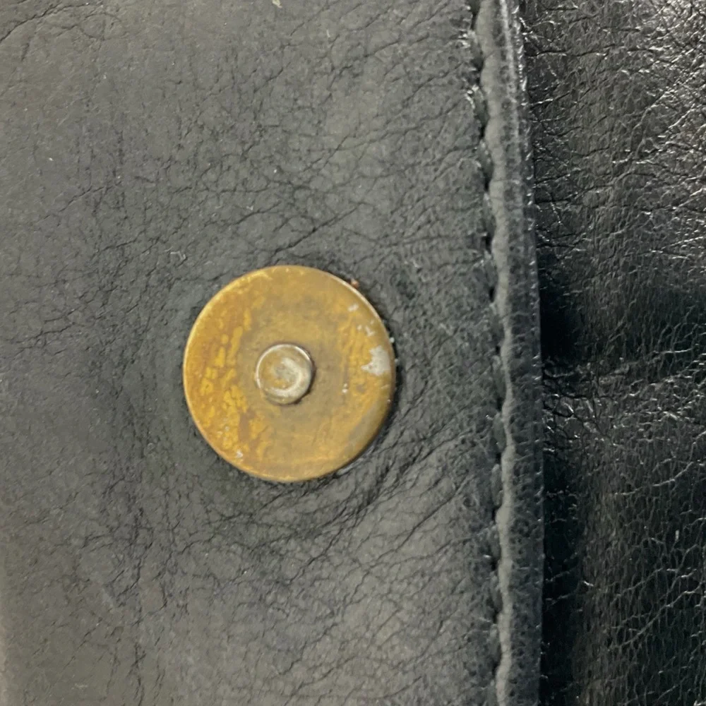 Balenciaga Black Classic Envelope Leather Clutch Bag - Picture 8 of 12